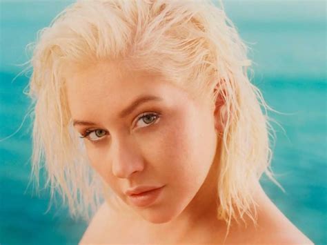 christina aguilera nude photos|Christina Aguilera posed naked in birthday Instagram post